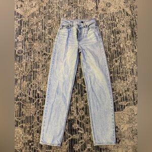American Eagle Outfitters Light Blue Straight Leg Jeans